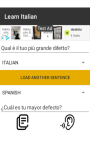 LEARN ITALIAN Common sentences screenshot 3/5