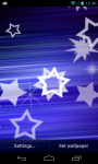Shiny Stars Live Wallpaper screenshot 4/6