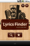 Lyrics Finder - songs lyrics in your pocket screenshot 1/6