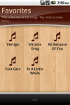 Lyrics Finder - songs lyrics in your pocket screenshot 6/6