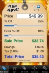 Sale Saver - Percent Off / Sales Tax Calculator screenshot 1/1