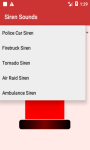 Siren Sounds Police Ambulance Tornado screenshot 2/6