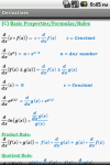 Calculus Quick Reference screenshot 3/6