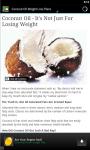 Coconut Oil Weight Loss Tips screenshot 5/6