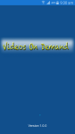Videos On Demand screenshot 1/4
