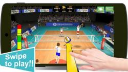 Volleyball Champions 3D 2014 ordinary screenshot 4/6