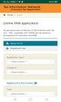 Apply Pan Card Online screenshot 1/4
