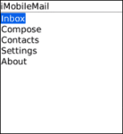 iMobileMail screenshot 1/1