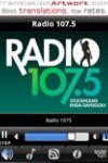 Radio 1075 / Android screenshot 1/1