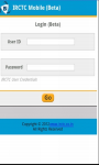 IRCTC Mobile Ticket Booking screenshot 1/1