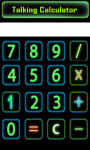 Neon Light Talking Calculator screenshot 3/4