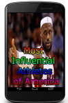 Most Influential Athletes of America screenshot 1/3