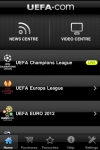 UEFA.com mobile screenshot 1/1