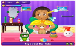 Baby Hair Care Game screenshot 2/4