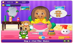 Baby Hair Care Game screenshot 3/4