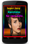 Super Easy Hairstyles for Lazy Girls screenshot 1/3