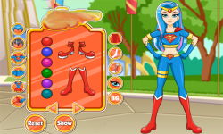 DC Super Hero Girls SuperGirl Dress Up screenshot 1/3