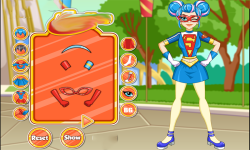 DC Super Hero Girls SuperGirl Dress Up screenshot 2/3