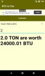 Converter BTU to Ton conversion utility screenshot 4/4
