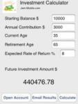 Retirement 401k & IRA Investment Calculator screenshot 1/1