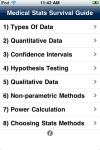 Medical Statistics Survival Guide screenshot 1/1