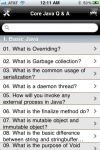 Core Java Q & A screenshot 1/1
