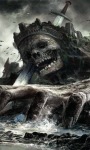 Skeleton King Live Wallpaper screenshot 1/3