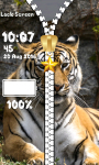 Tiger Zipper Lock Screen Best screenshot 5/6