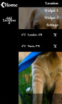 Puppy Weather Clock Widget screenshot 2/6