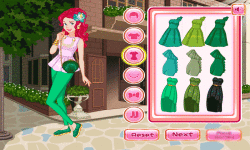 Dress up princess team green screenshot 2/4