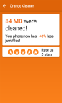 Orange Cache Cleaner - 1Tap screenshot 3/3