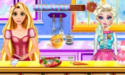 Elsa and Rapunzel Devilish Cooking screenshot 2/3