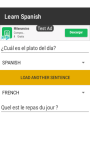 LEARN SPANISH Common spanish sentences screenshot 3/4