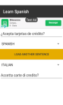 LEARN SPANISH Common spanish sentences screenshot 4/4