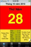 Vietnam Calendar for iPhone screenshot 1/1