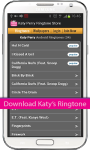Katy Perry Ringtone Store screenshot 1/4
