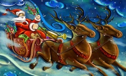 Christmas Wallpapers of Santa Claus screenshot 5/6
