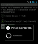 Maxima on Android screenshot 4/4