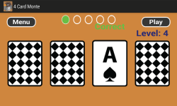 4 Card Monte screenshot 2/5