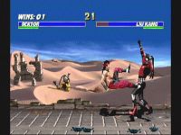 Ultimate Mortal Kombat 3 Sega screenshot 3/6