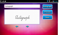 Signex Autograph Maker screenshot 1/3