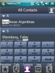 Nektra Smart Contact Manager Freee Finger touch screenshot 1/1