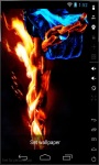 Chain Of Fire Live Wallpaper screenshot 2/2