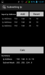 Subnetting Ip v4 calculator screenshot 5/6