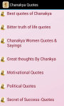 Chanakya Quotes N Saying screenshot 2/3