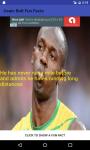 Usain Bolt Fun Facts screenshot 1/2