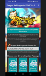 obtener cristales de dragon ball legends gratis screenshot 1/6