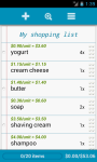 QuickGrocery Shopping List screenshot 2/6