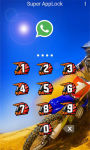 AppLock Theme Motocross Race screenshot 2/2