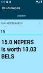 Bels to Nepers Conversion Calculator   screenshot 4/4